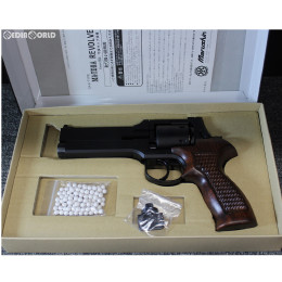 [買取]マルシン ガスリボルバー マテバリボルバー 6mmBB・Xカートリッジ仕様 5インチ 最高級ブナ製木製グリップ仕様 ブラック ABS (18歳以上専用)