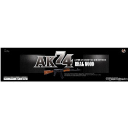 [買取]クラウンモデル 電動アサルトライフル AK74 リアルウッド (18歳以上専用)